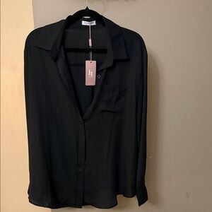 HT Black Women's Blouse